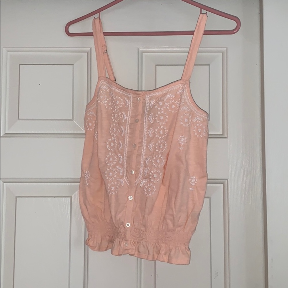 Women’s Peach American Eagle Tank Top